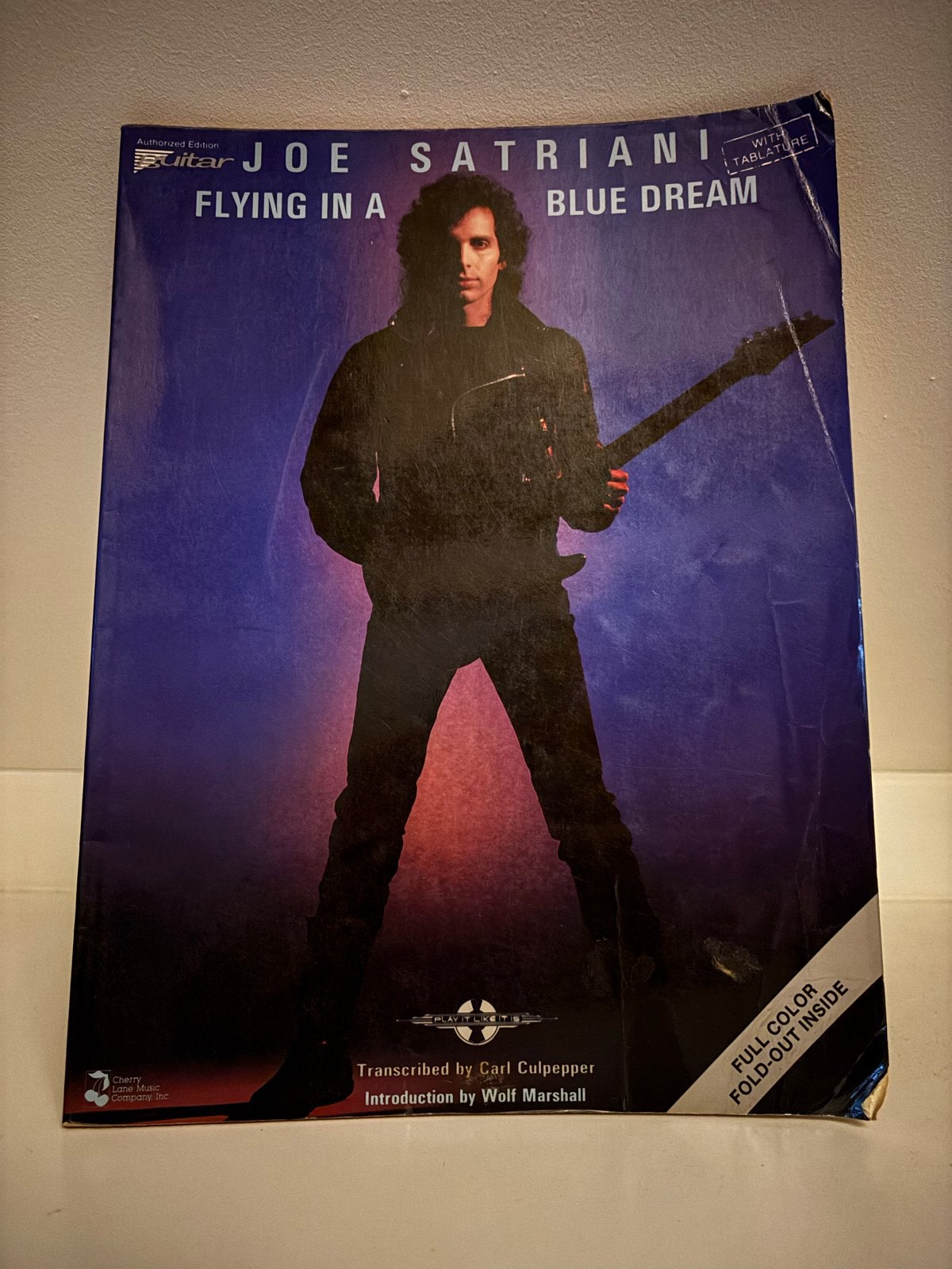 Joe Satriani - Flying in a Blue Dream Gitaar Tablatuur Boek, Muziek en Instrumenten, Bladmuziek, Ophalen of Verzenden, Gitaar