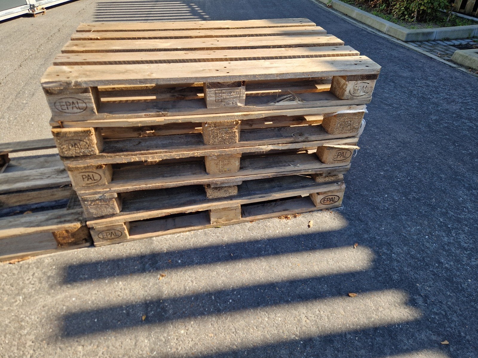 Euro pallets, Ophalen, Overige houtsoorten, Minder dan 200 cm, Pallet