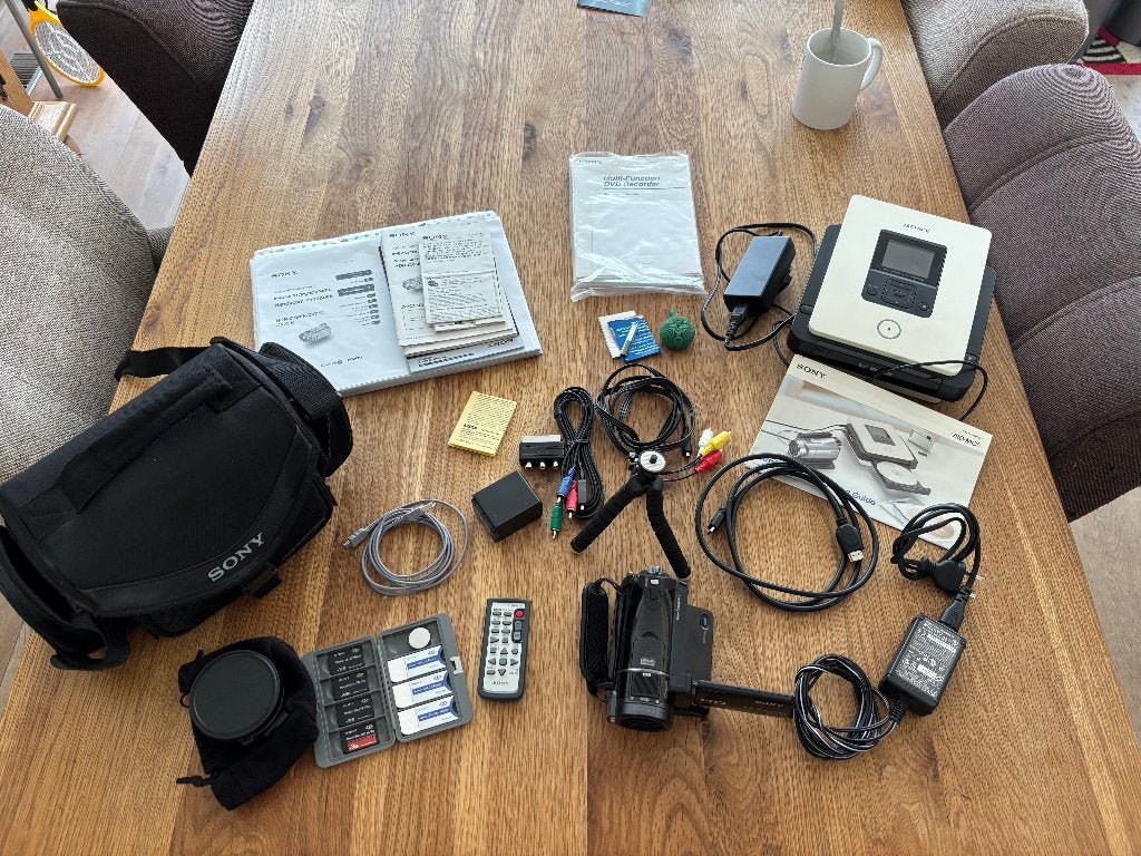 Sony Handycam HDR CX6 Full HD met accessoires, Audio, Tv en Foto, Videocamera's Digitaal, Full HD, 20x of meer, Ophalen of Verzenden