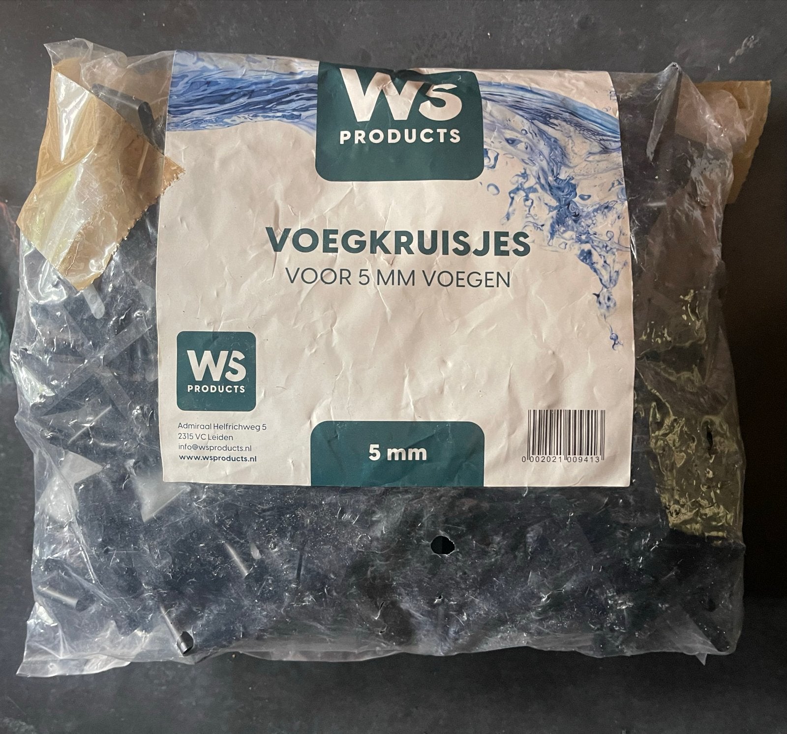 WS Products Voegkruisjes 5 mm voor Tegels, Doe-het-zelf en Verbouw, Tegels, Overige materialen, Overige typen, Nieuw, Ophalen of Verzenden