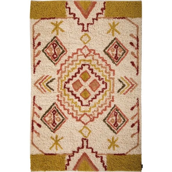 Vloerkleed Maroo Multikleur 190x280 cm - Kwantum, Ophalen, Etnisch, Bohemian, 100 tot 150 cm, Crème