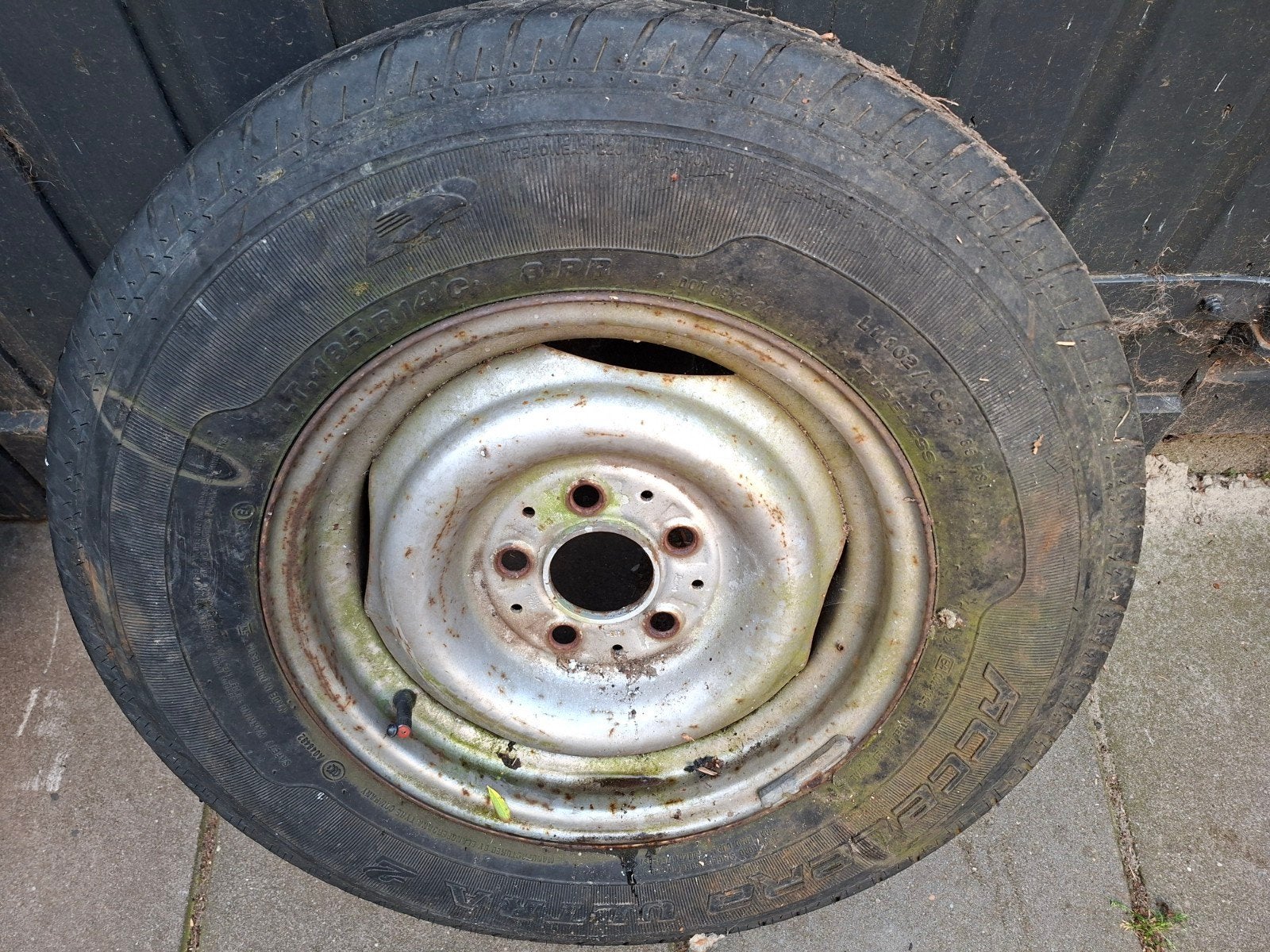 Banden met velg, Auto diversen, Aanhangwagen-onderdelen, Ophalen