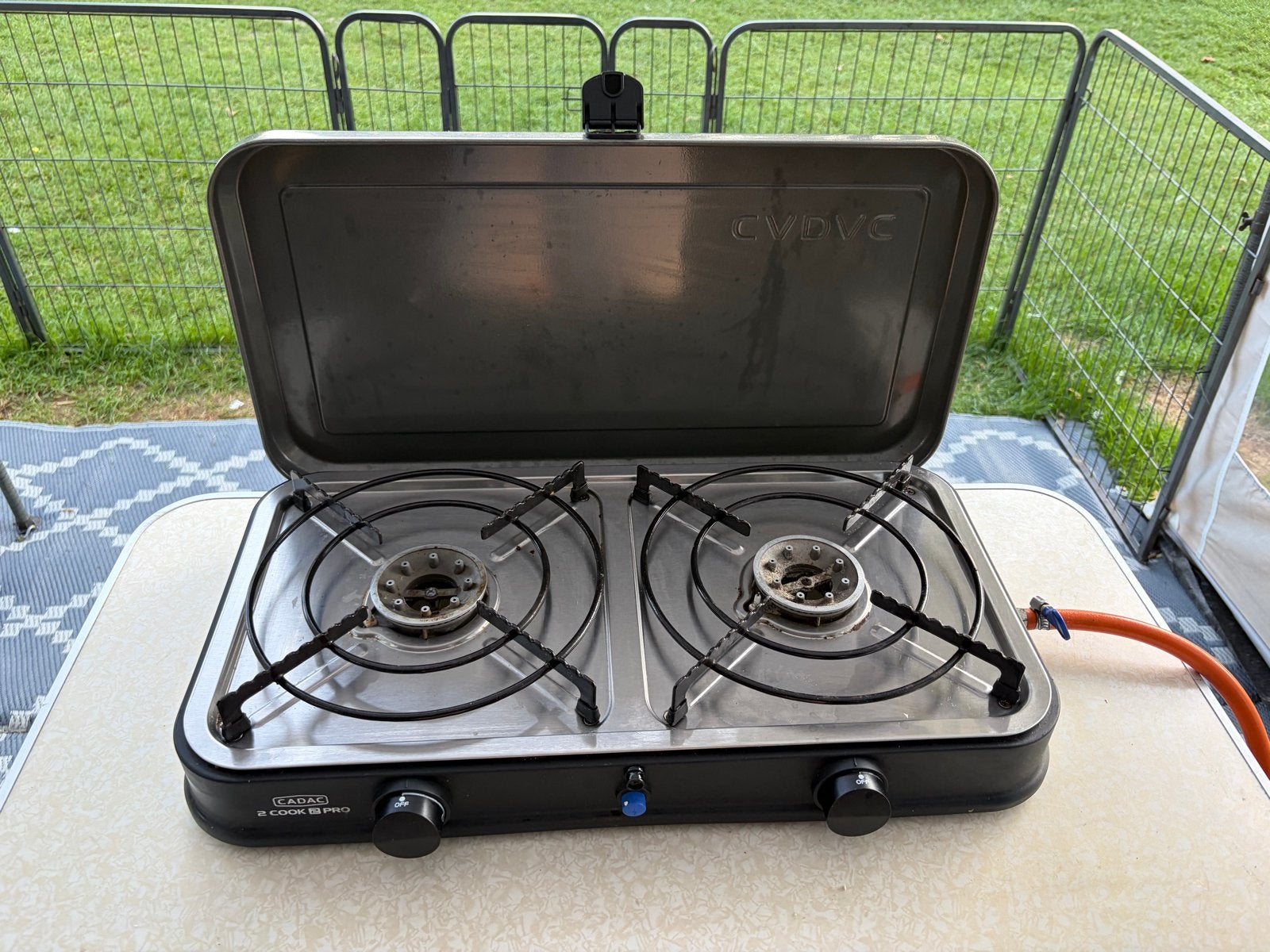 Cadac 2 Cook Pro gasfornuis met opbergtas, Caravans en Kamperen, Ophalen of Verzenden, Gebruikt
