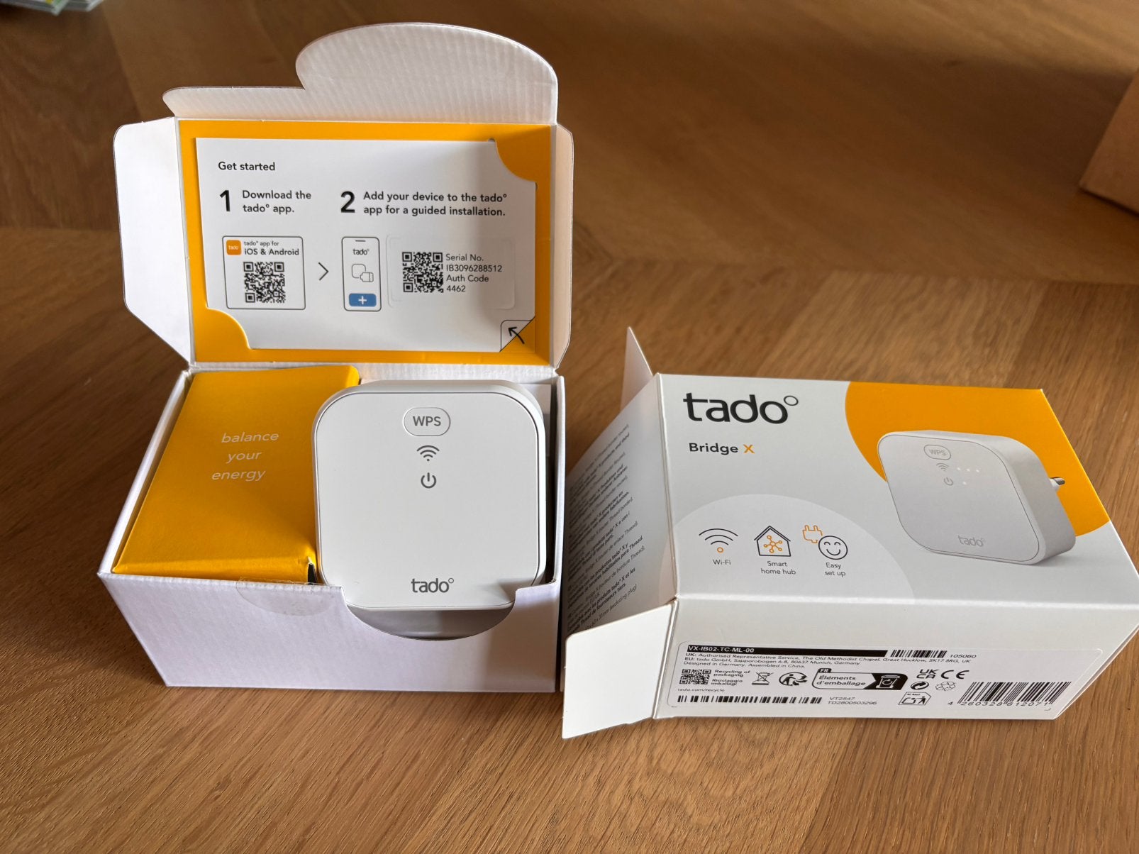 Tado bridge, Ophalen, Zo goed als nieuw
