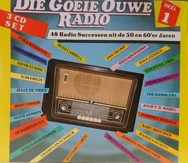 Die Goeie Ouwe Radio Deel 1 (3CD), Ophalen of Verzenden, Zo goed als nieuw, Levenslied of Smartlap