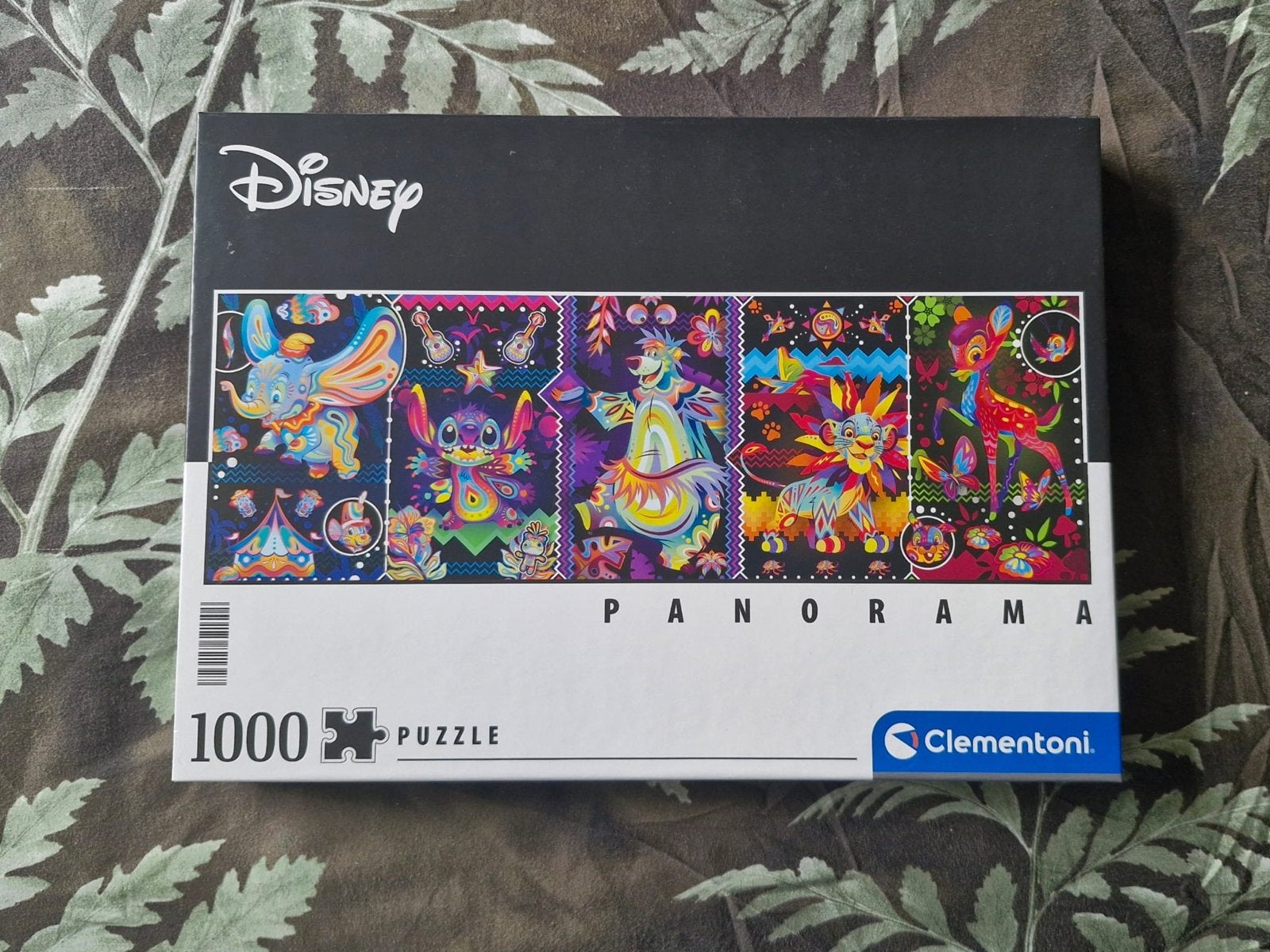 Disney Panorama Puzzel 1000 stukjes Clementoni, Ophalen, Meer dan 50 stukjes, Nieuw, 6 jaar of ouder