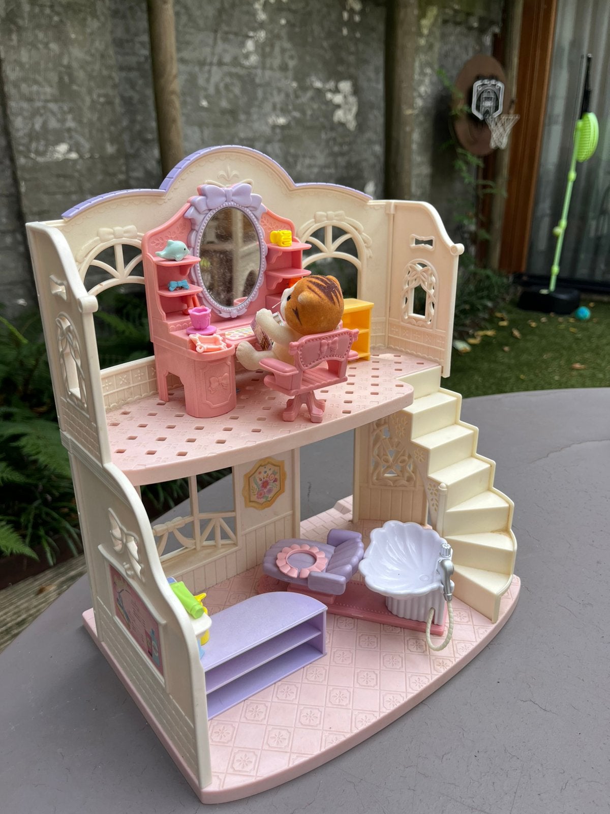 Sylvanian families haarsalon, Ophalen of Verzenden, Zo goed als nieuw, Toebehoren