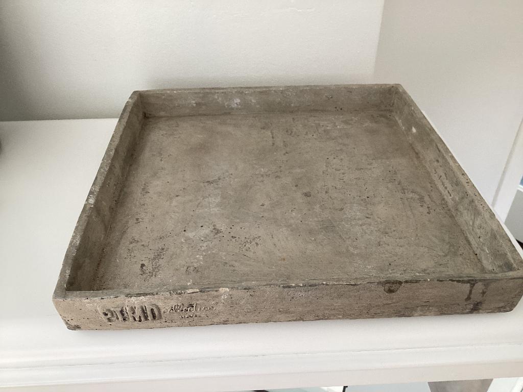 Betonnen deco bladen, Ophalen, Overige materialen, Gebruikt, Schaal