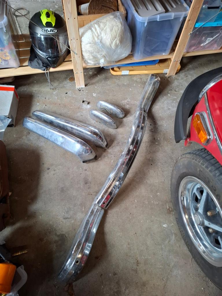 Chrome bumper set mgb, Ophalen, Bumper
