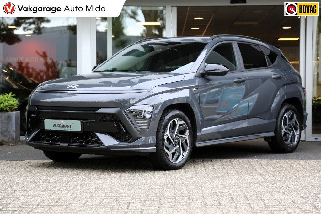 Hyundai KONA 1.6 GDI HEV Hybride Automaat N-LINE | 1e eigena, Auto's, Hyundai, Bedrijf, Te koop, Kona, ABS, Achteruitrijcamera