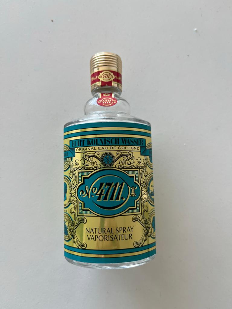 Lege 4711 Echt Kölnisch Wasser fles 100ml met spray, Ophalen of Verzenden, Gebruikt