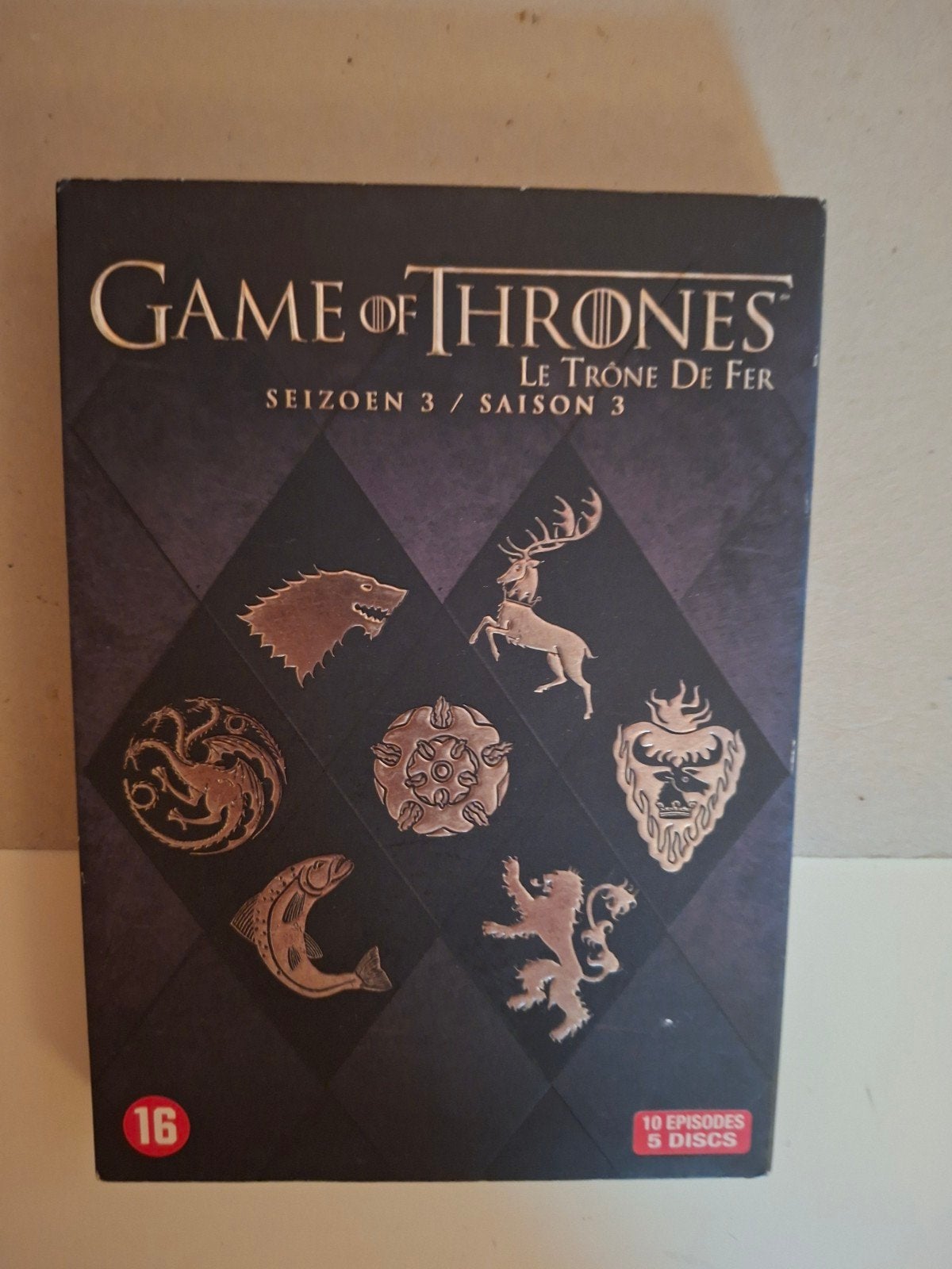 Game of thrones serie dvd tvserie serie 3 fantasy, Vanaf 16 jaar, Verzenden, Zo goed als nieuw, Science Fiction en Fantasy