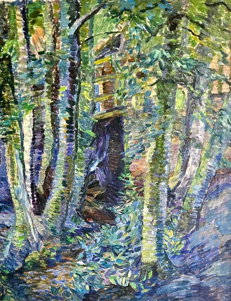 Schilderij Nico Baak (1892-1961) - Haagse School, Ophalen of Verzenden