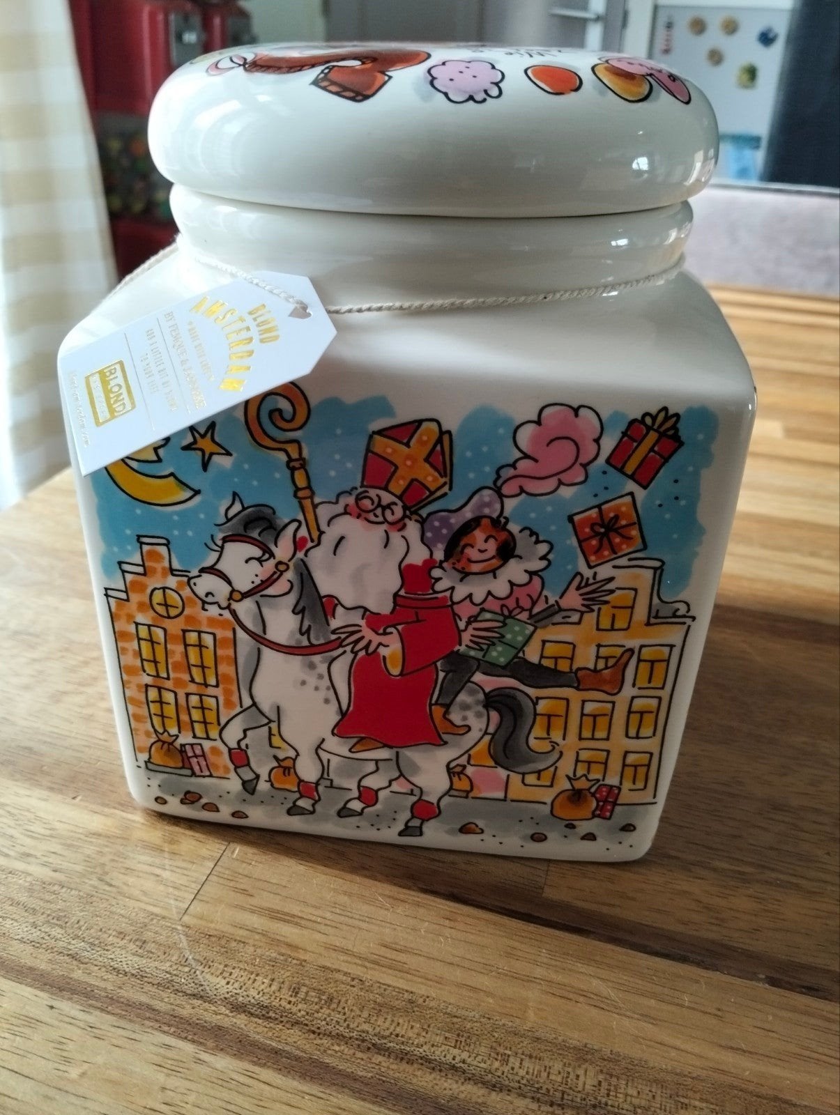 Blond Amsterdam Sinterklaas Voorraadpot, Ophalen of Verzenden, Nieuw