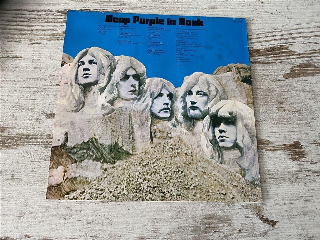 Deep purple in rock - deep purple [1375], Verzenden, Zo goed als nieuw, 12 inch, Poprock