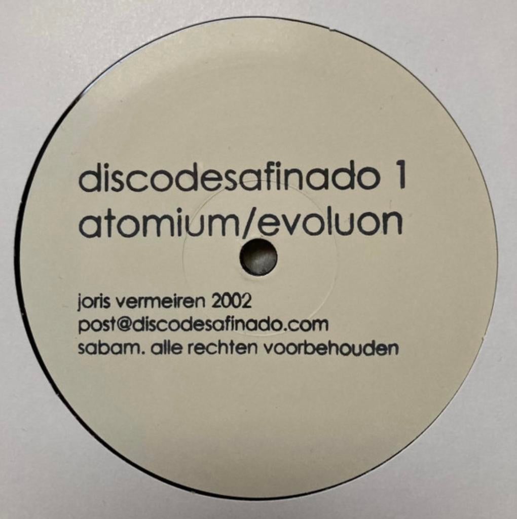 Gezocht LP Joris Vermeiren - Atomium-Evoluon Vinyl 12" 2002, Ophalen, Zo goed als nieuw, 12 inch