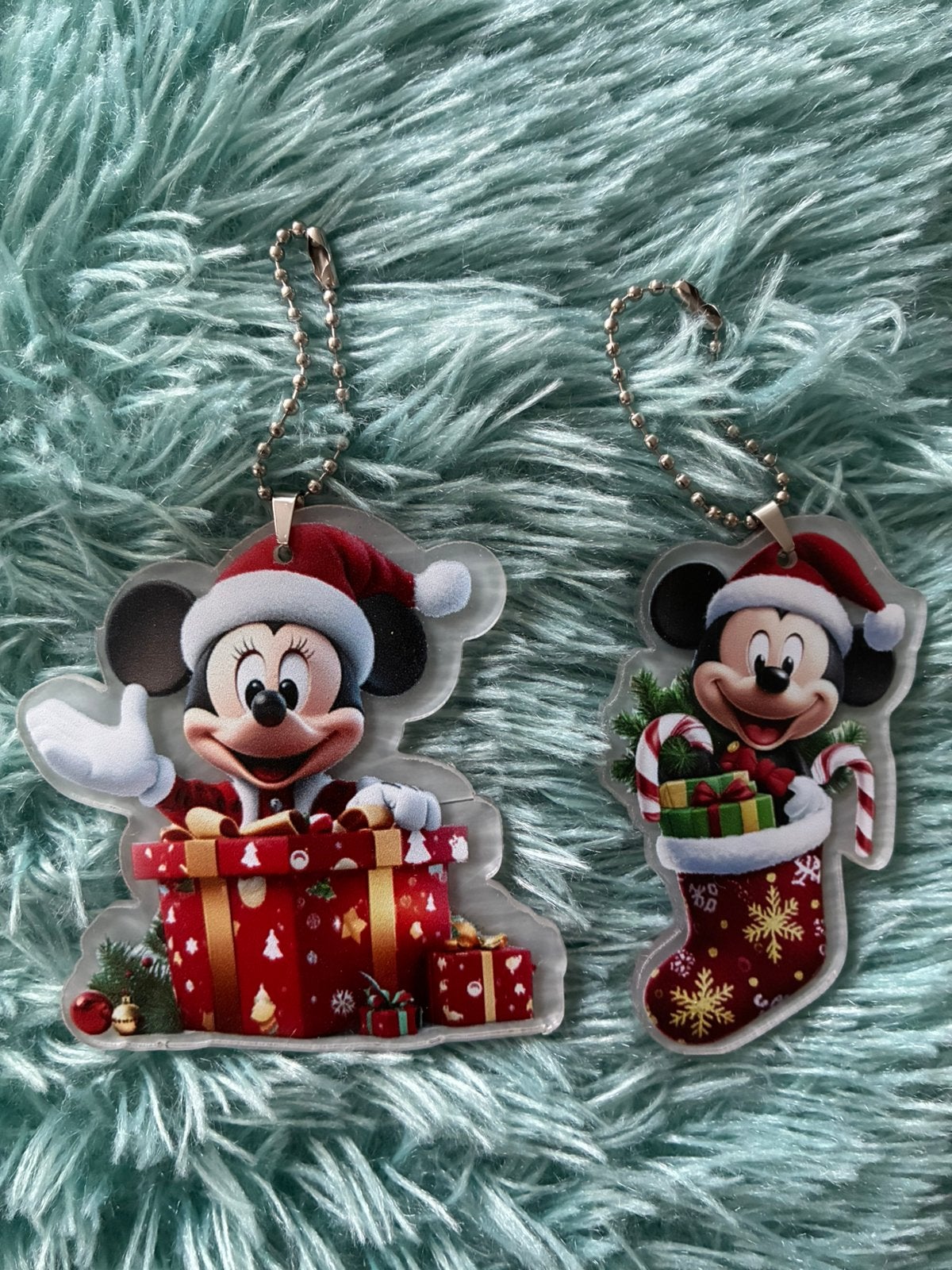 Disney Mickey Mouse kerstdecoratie kerstboom hangers 2 Nieuw, Ophalen of Verzenden, Nieuw
