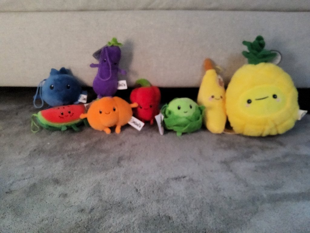 fruit  knuffels veel, Lidl, Overige karakters, Overige typen, Nieuw