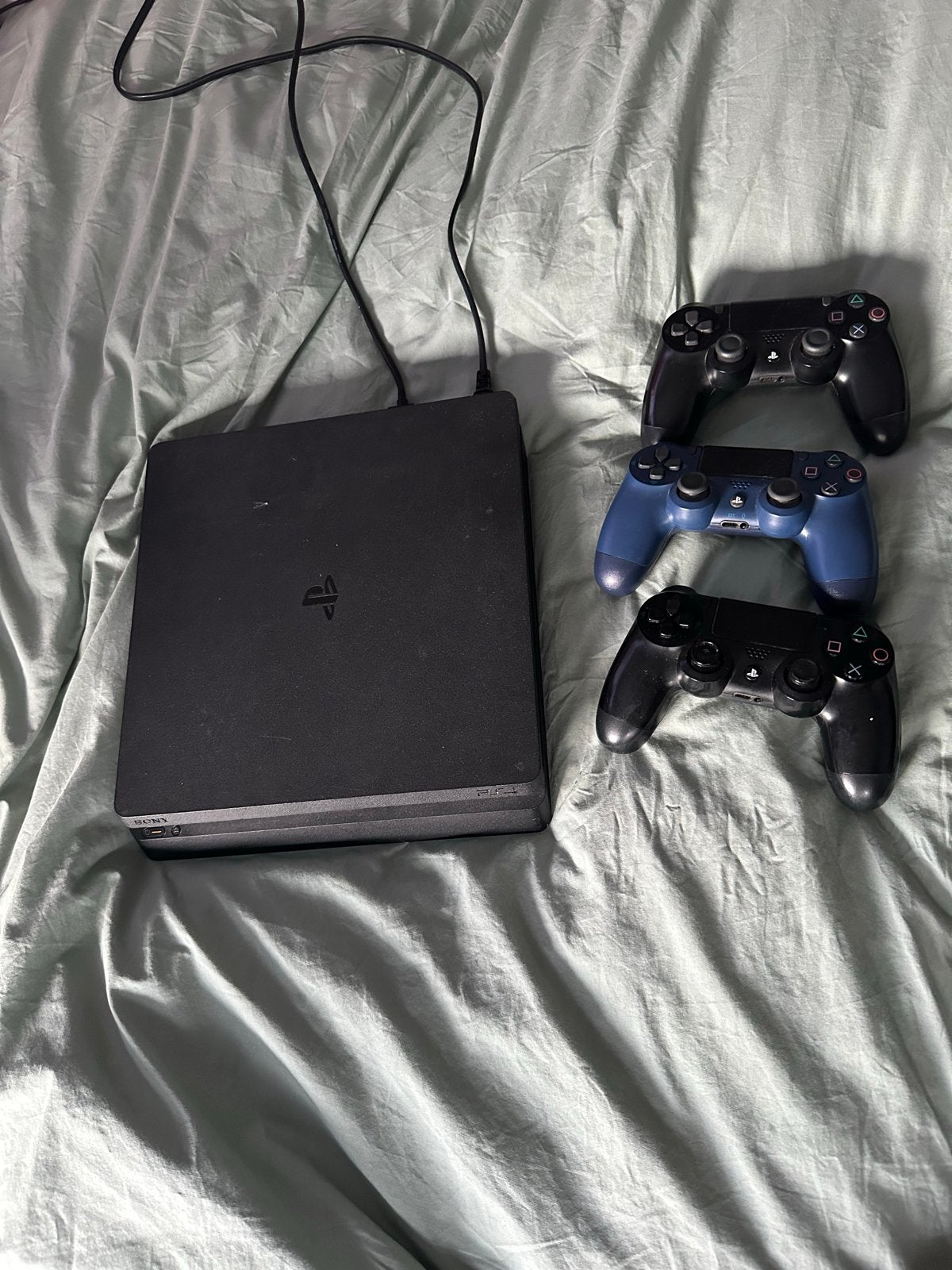 Playstation 4 met 3 controllers - Goede staat, Ophalen, Gebruikt, Met 3 controllers of meer, Slim