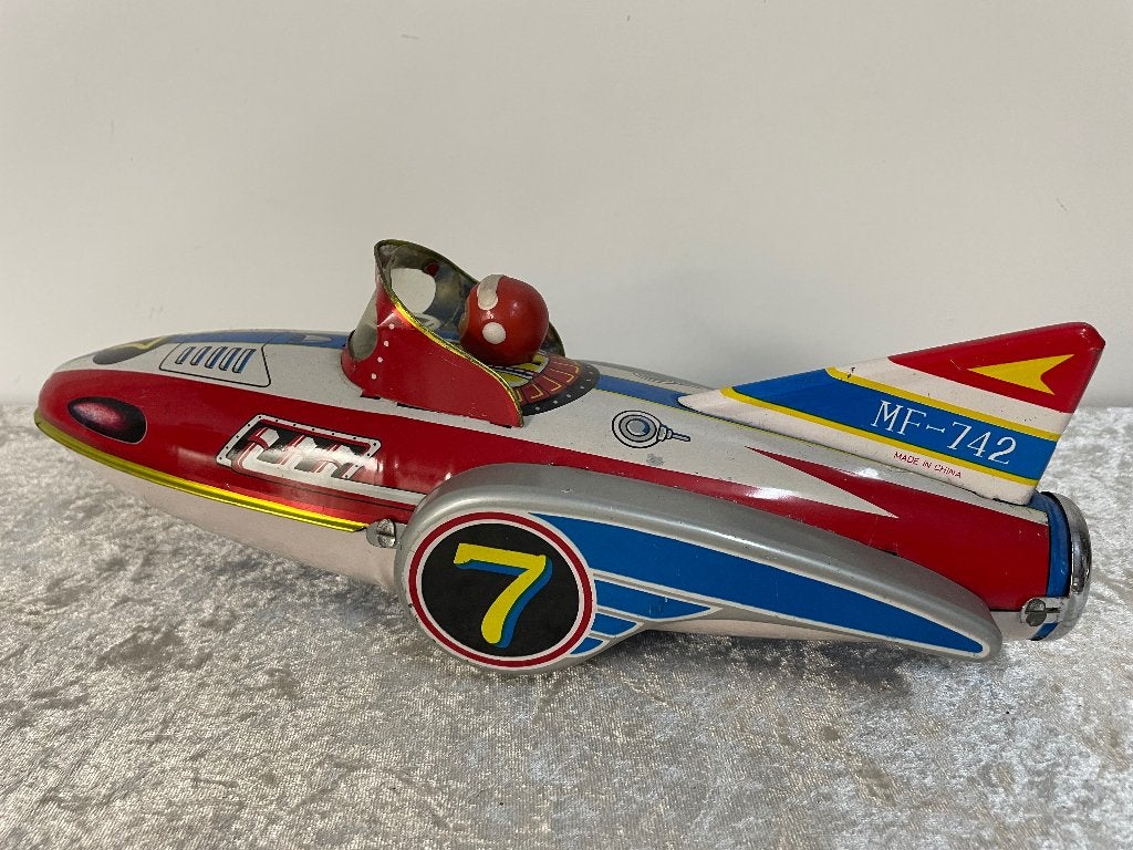Vintage Blikken Speelgoed Flying Boat, Ophalen of Verzenden