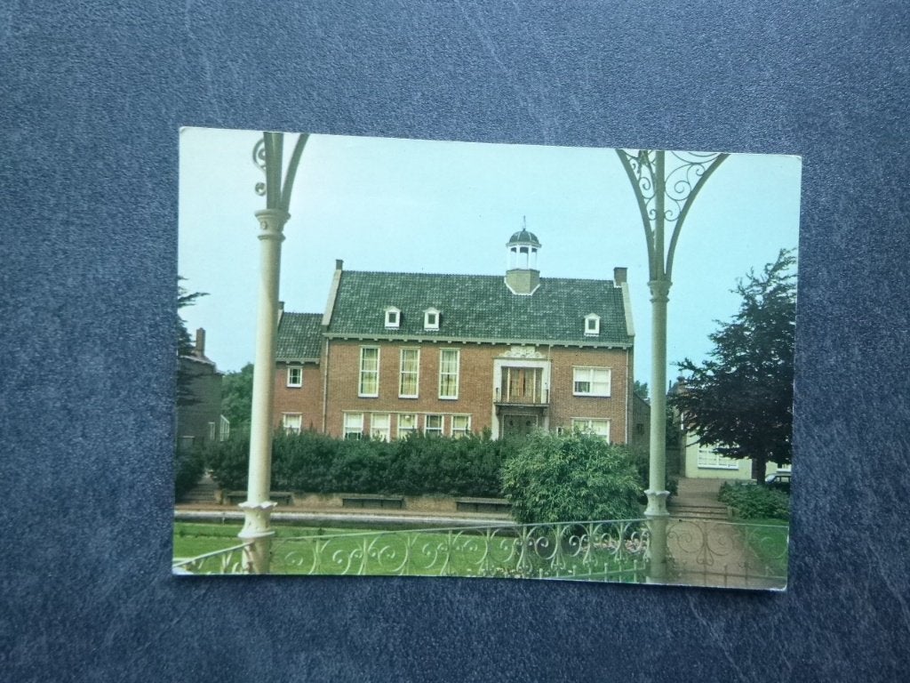 Aardenburg, gemeentehuis 1968, Verzenden, 1960 tot 1980, Ongelopen, Noord-Brabant