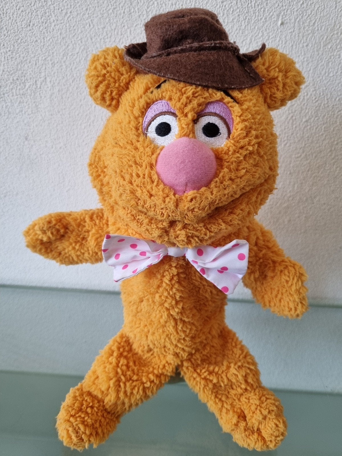 Orig, AH, Muppet Show, FOZZIE, HANDPOP, 35cm, Label, Nieuw!, Beer, Nieuw, Ophalen of Verzenden, Met label