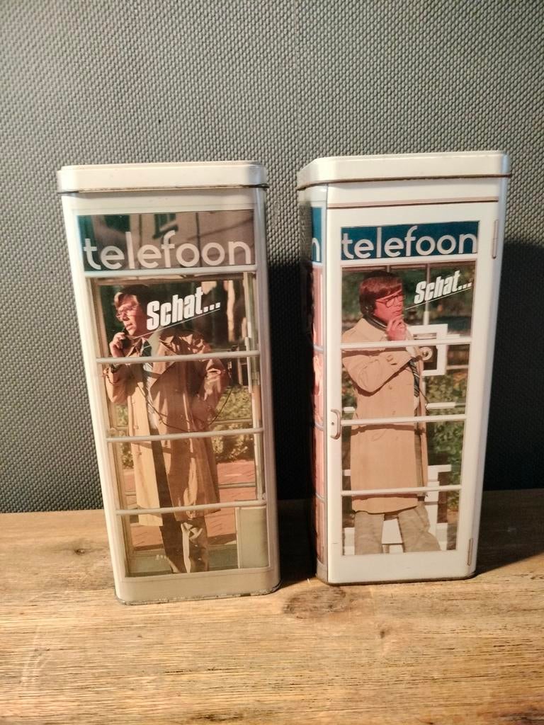 Vintage Bokma blikken 'Schat staat de Bokma koud', Ophalen of Verzenden, Gebruikt, Overige, Overige merken