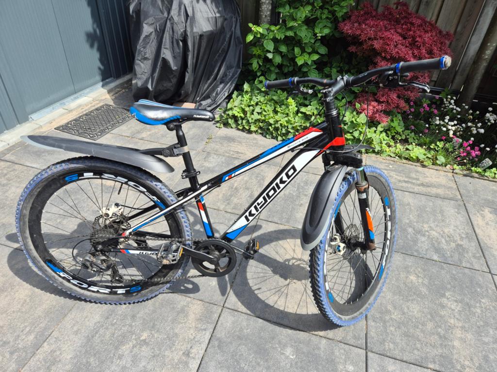 26 inch Kinder Mountainbike, Fietsen en Brommers, Gebruikt, Hardtail, Heren, Schijfrem