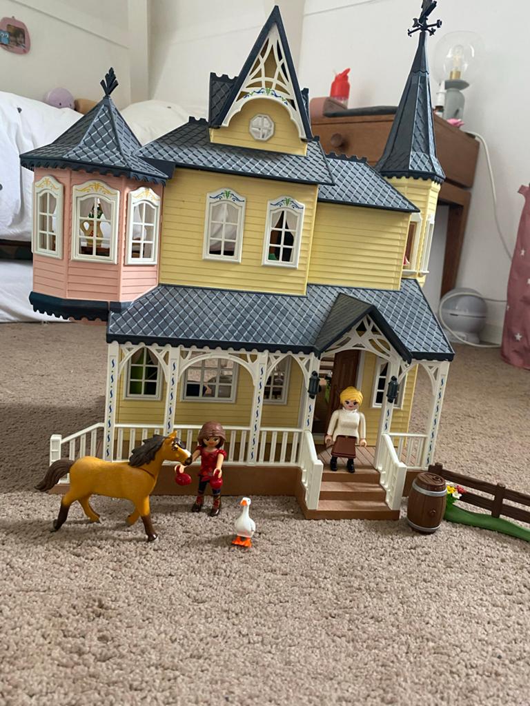 Playmobil Spirit Huis (9475) met Lucky & Spirit, Ophalen, Zo goed als nieuw