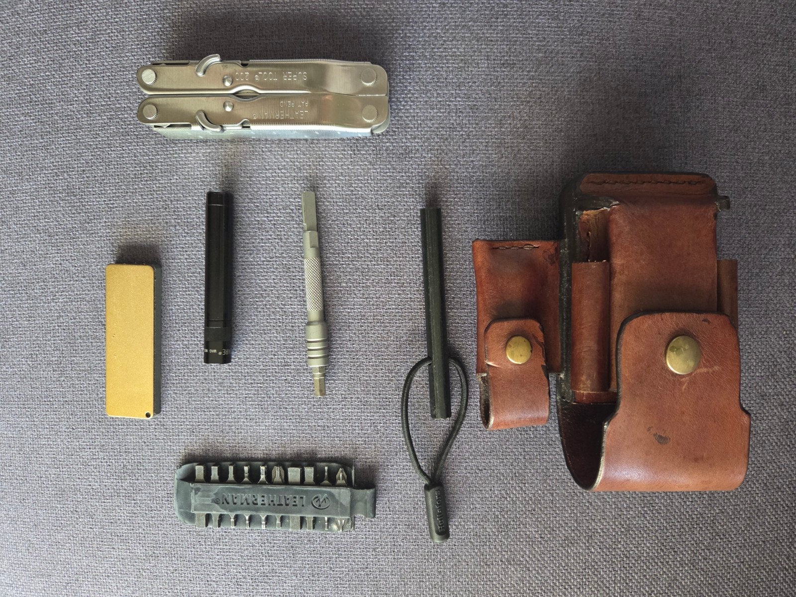 Zeldzame Vintage Leatherman Super Tool 200 EDC Set, Ophalen of Verzenden