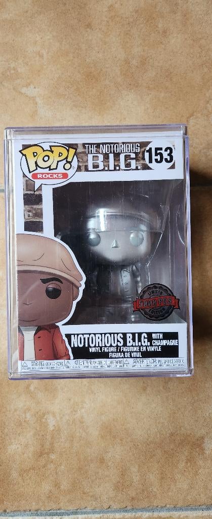 Funko pop rocks Notorious B.I.G limited edition exclusive, Ophalen of Verzenden, Nieuw