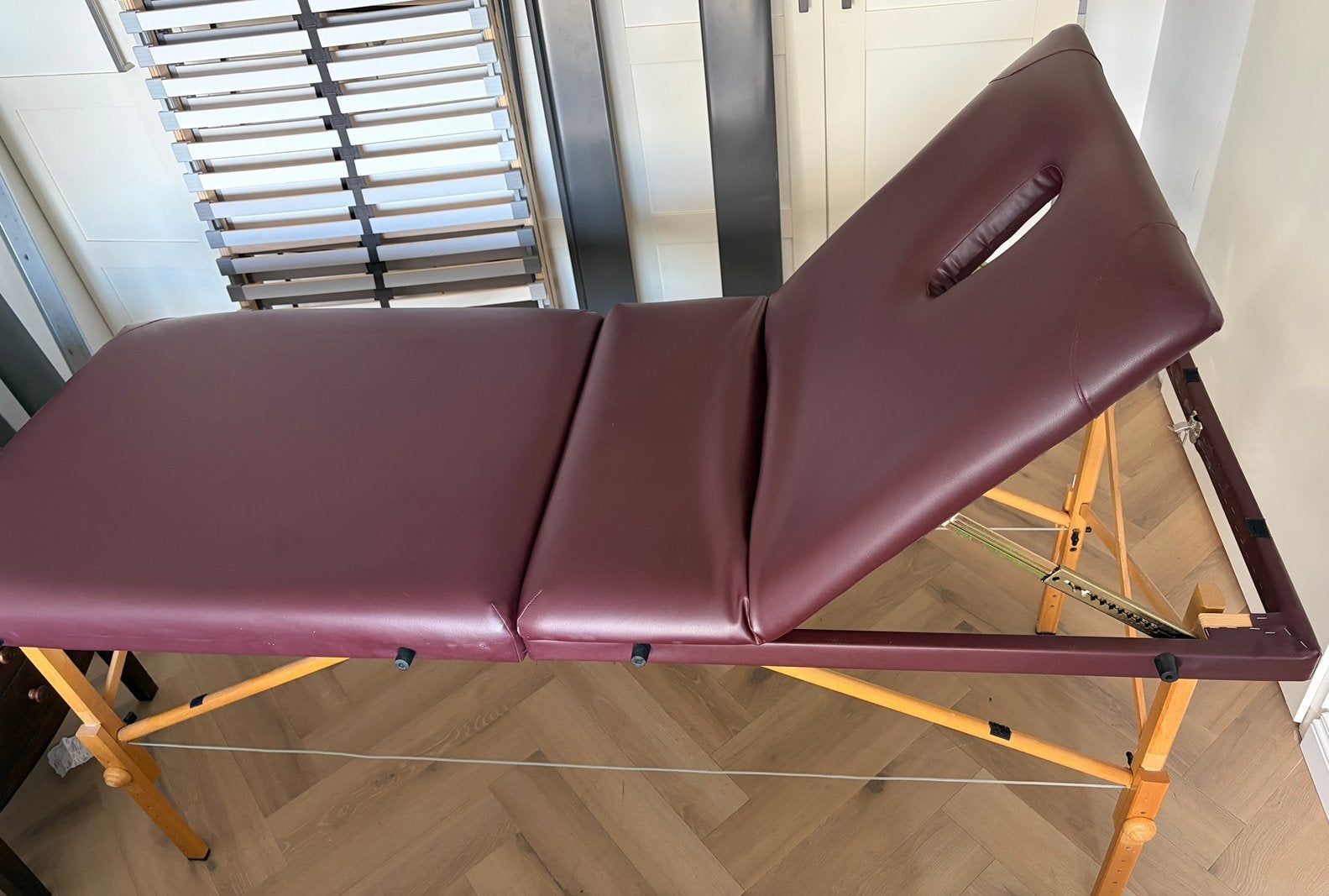 Massagetafel inklapbaar, Sport en Fitness, Massageproducten, Ophalen, Gebruikt, Massagetafel
