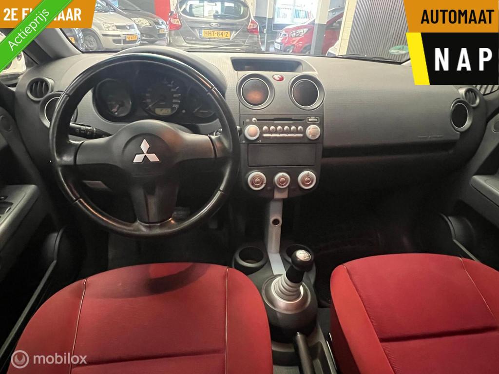 Mitsubishi Colt 1.5 2e Eigenaar - NAP - Automaat - Airco, 970 kg, Stof, 4 cilinders, Blauw