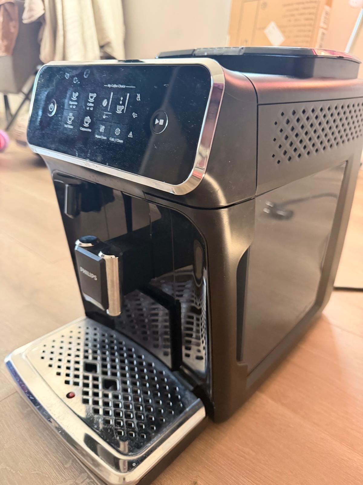 Philips Volautomatische Espressomachine met Melkkan, Witgoed en Apparatuur, Stoompijpje, Espresso apparaat, Zo goed als nieuw