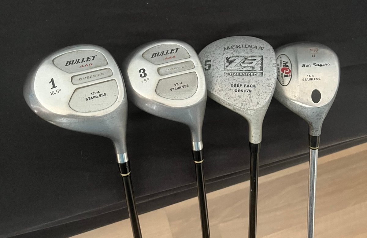Driver,3,5 en 7 wood diverse merken., Sport en Fitness, Golf, Ophalen, Zo goed als nieuw, Set