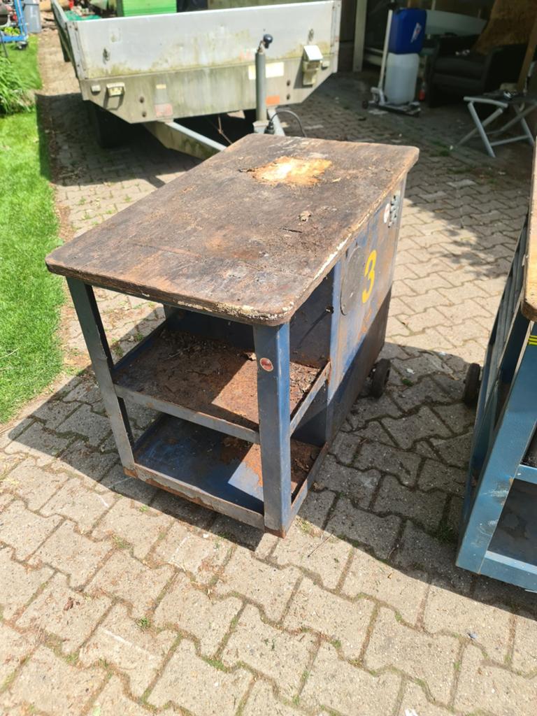 Gedore gereedsschapskast, Ophalen