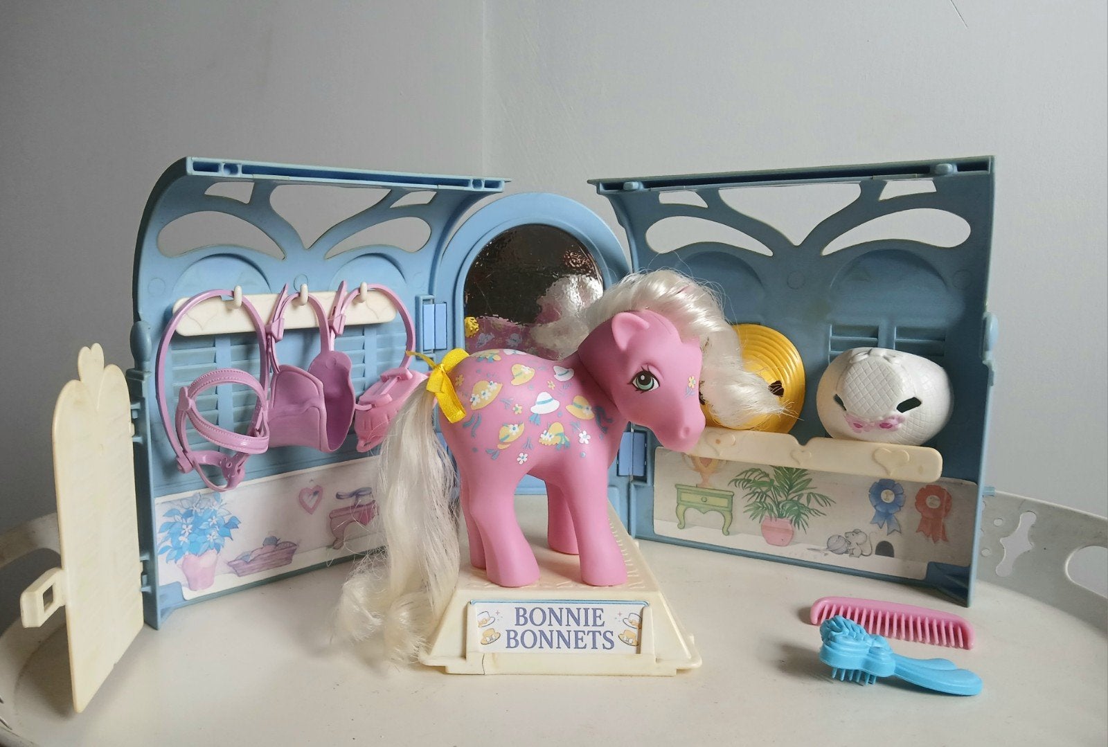 REAL VINTAGE G1 Pretty Parlor + Bonnie Bonnets '83, Ophalen of Verzenden, Gebruikt