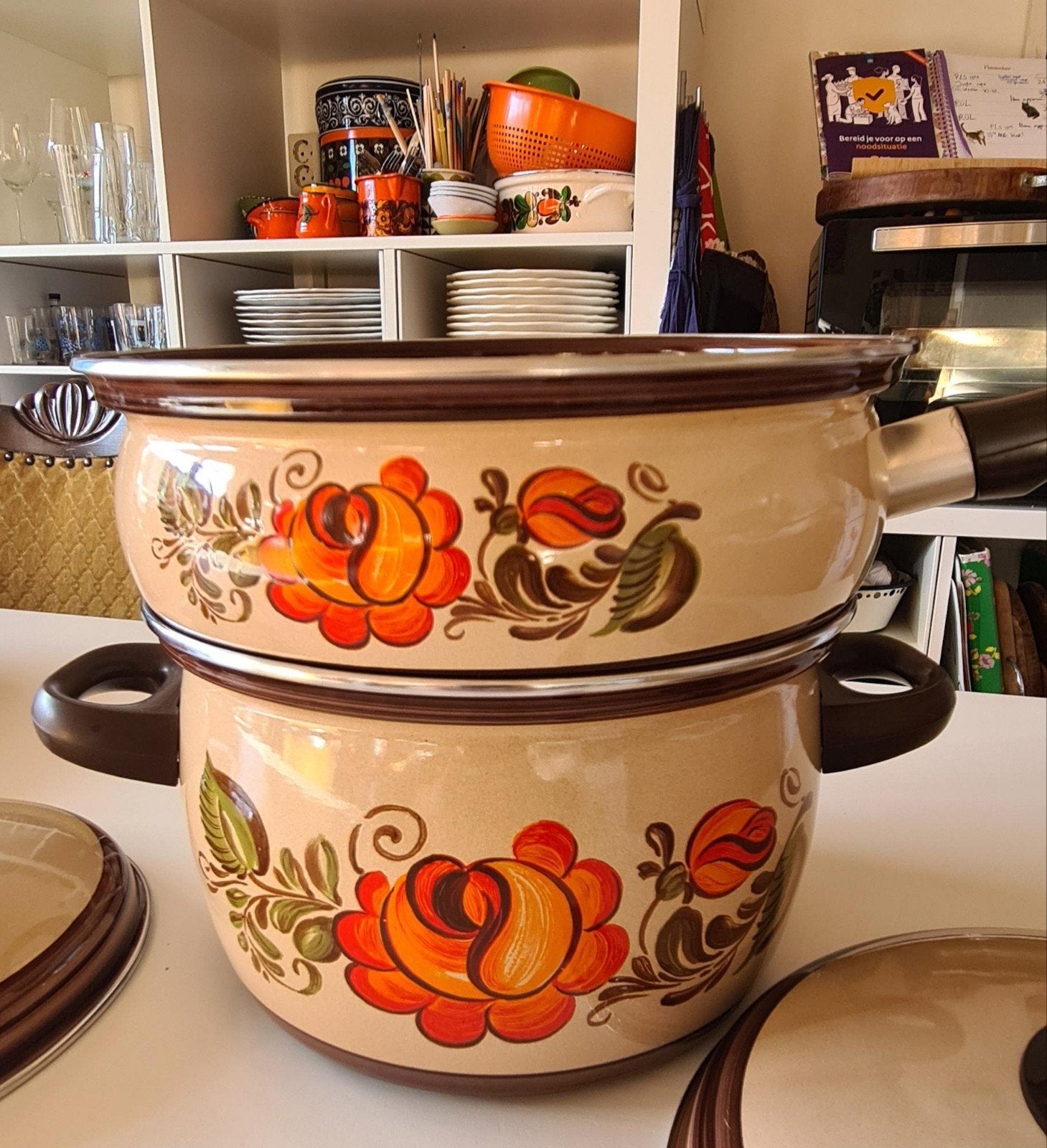 Pannenset of los, Huis en Inrichting, Keuken | Potten en Pannen, Ophalen of Verzenden, Zo goed als nieuw, Overige materialen, Pannenset