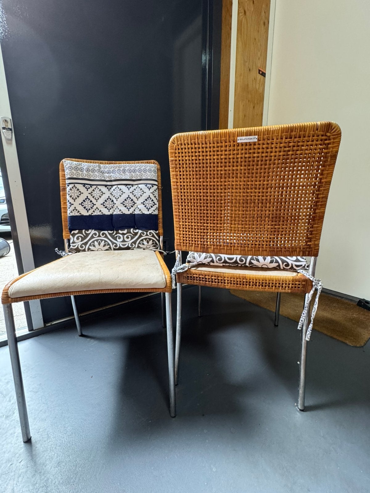 Eetkamer stoelen (4 STUKS!), Ophalen, Gebruikt, Overige kleuren, Leer