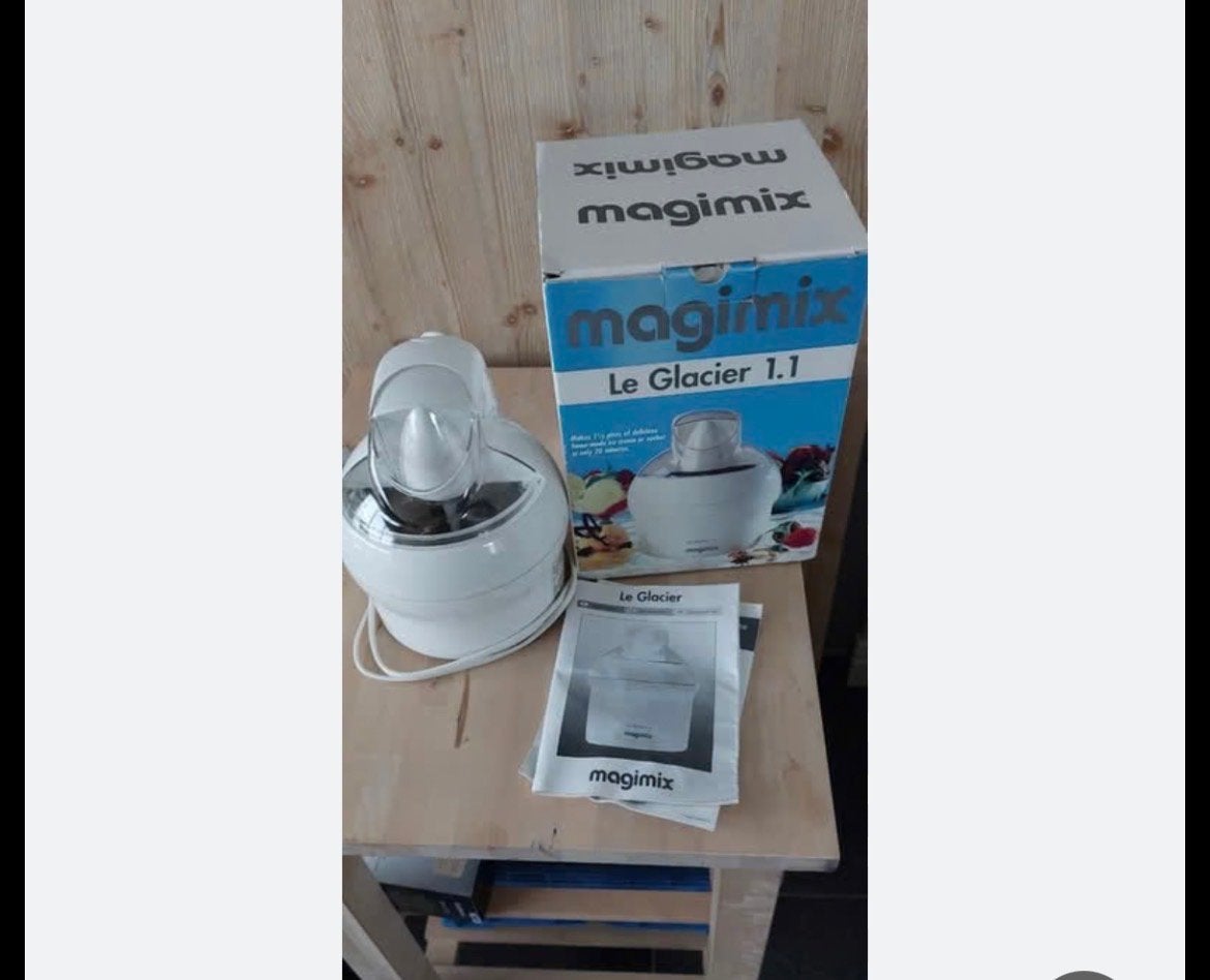 Magimix Le Glacier 1.1 IJsmachine - Zo goed als nieuw, Ophalen, Zo goed als nieuw