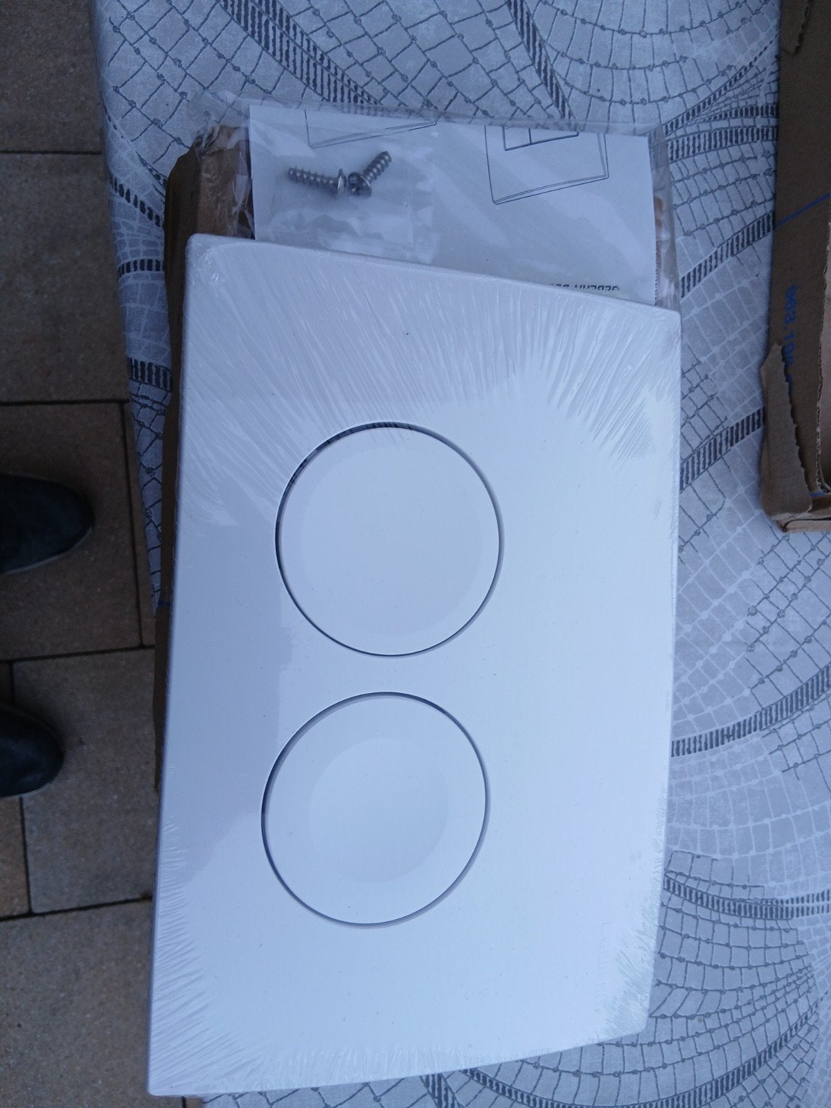 Geberit delta 25 rond wit, Ophalen of Verzenden, Toilet