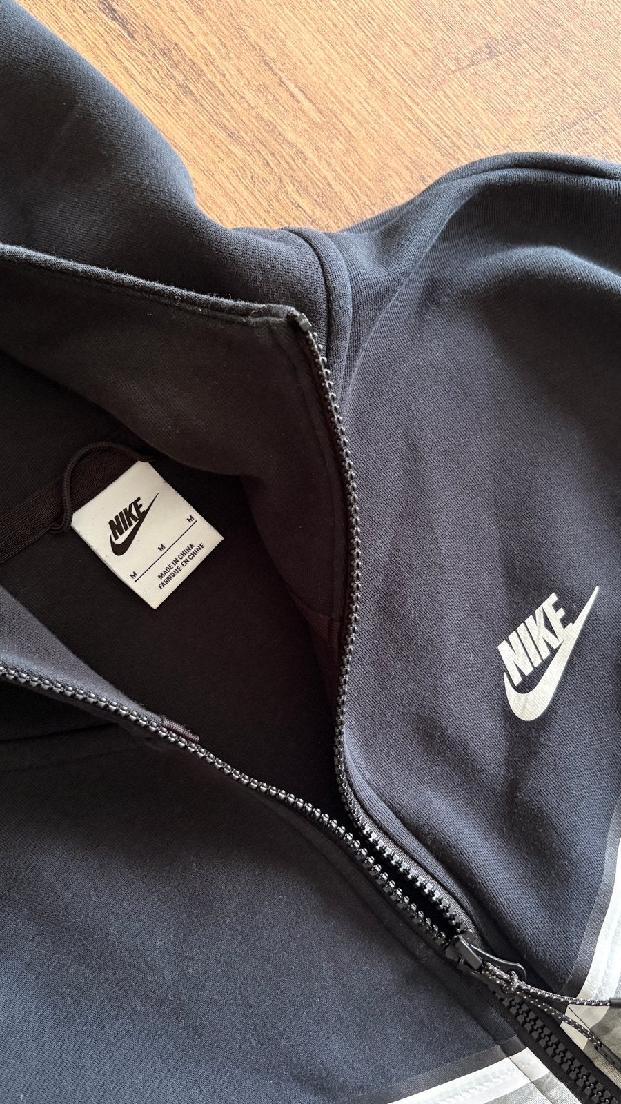 Nike teech Fleece vest, Maat 48/50 (M), Zwart, Nieuw, Ophalen of Verzenden