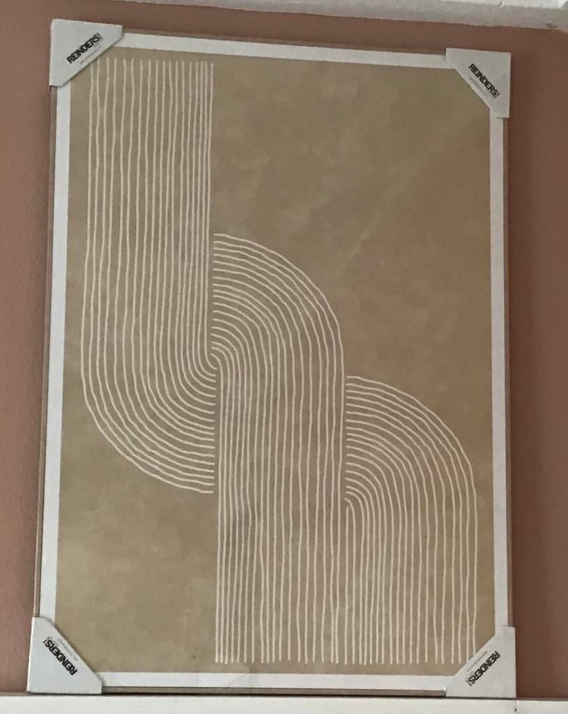 Modern Schilderij Reinders 70x50 cm - Nieuw, Antiek en Kunst, Ophalen of Verzenden