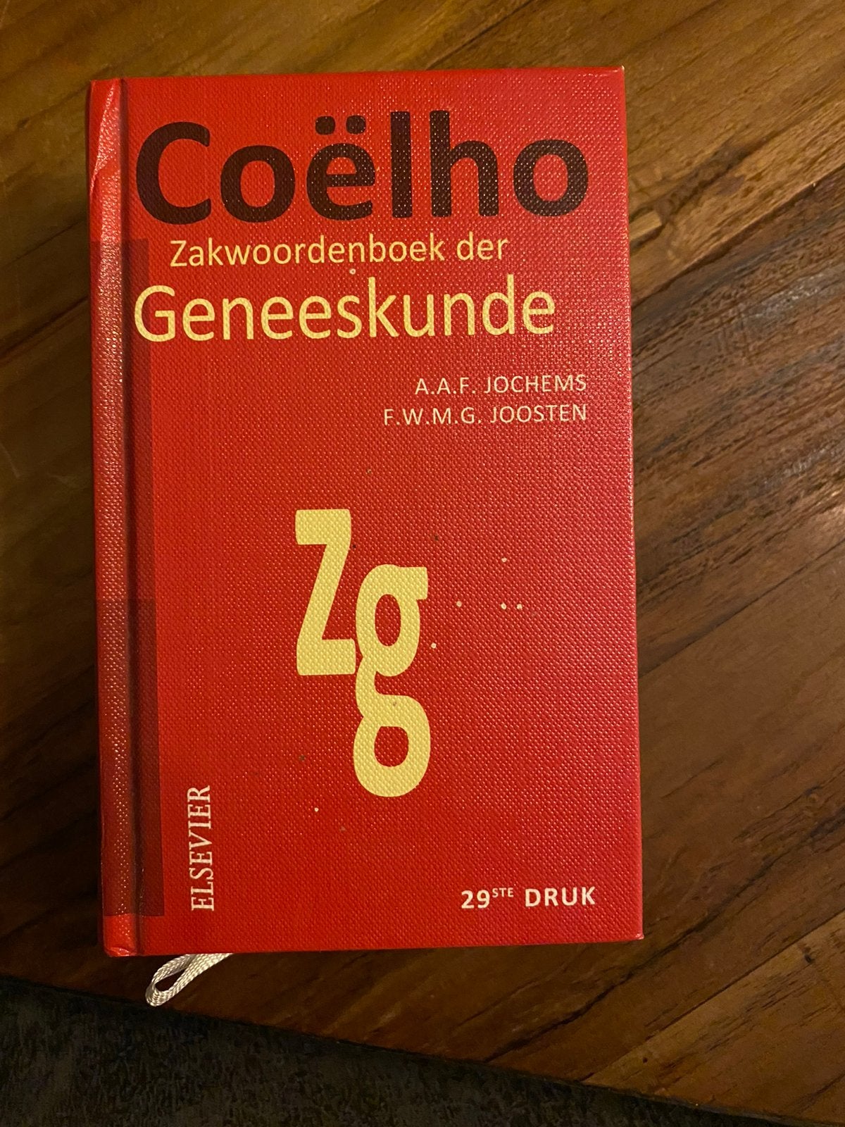 Coëlho Zakwoordenboek Der Geneeskunde / Druk 29, Ophalen of Verzenden, Beta, WO