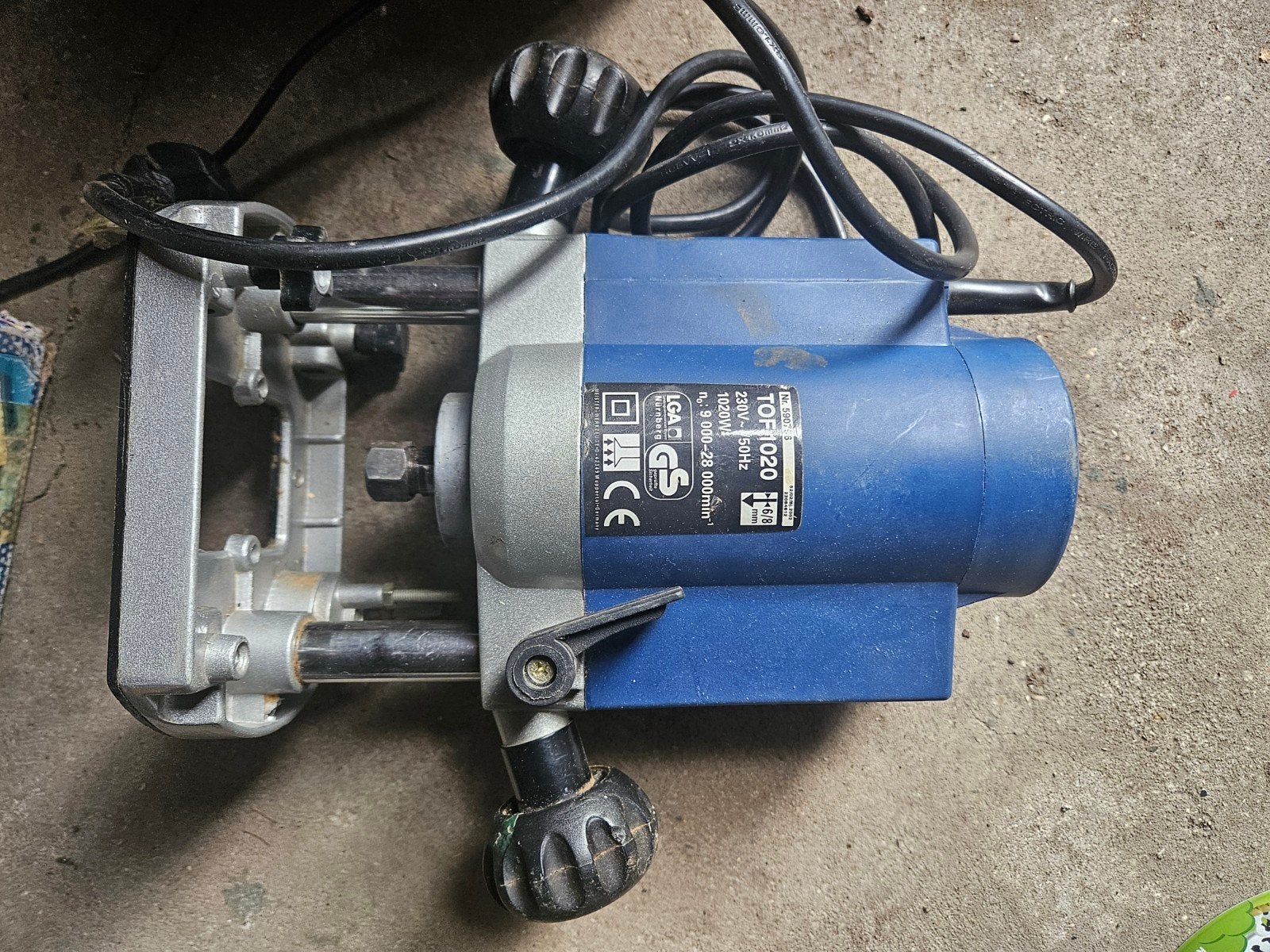Topcraft TOF 1020 Bovenfrees - 1020W, Ophalen, Gebruikt, Elektrisch, Bovenfrees