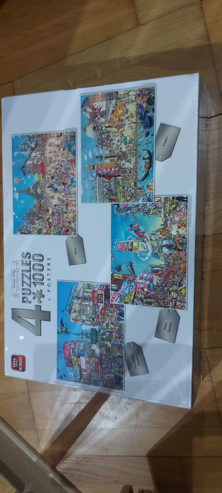 4 puzzels, Ophalen of Verzenden, 500 t/m 1500 stukjes, Zo goed als nieuw