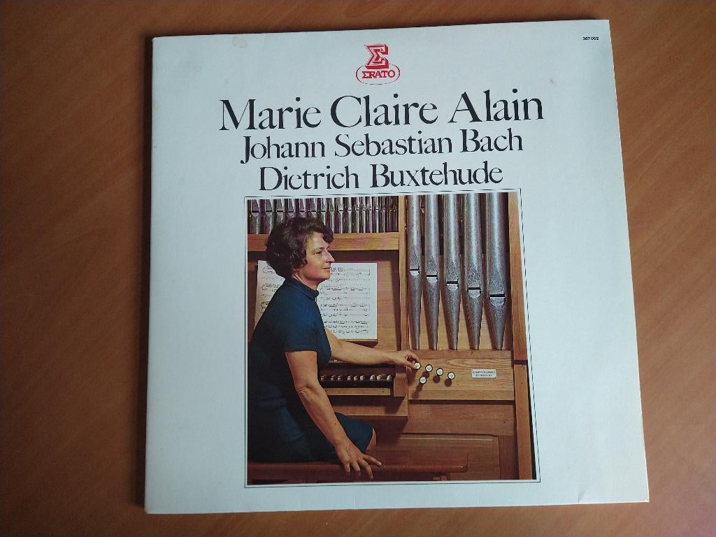 LP Marie Claire Alain - Johann Sebastian Bach, Ophalen of Verzenden, Gebruikt