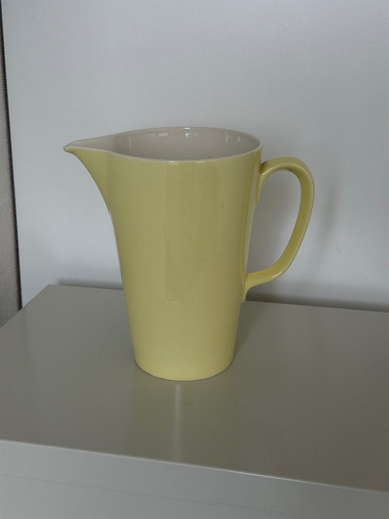 Royal Sphinx , Petrus Regout Pastel “ Kan “ Geel, Antiek en Kunst, Antiek | Servies los, Ophalen