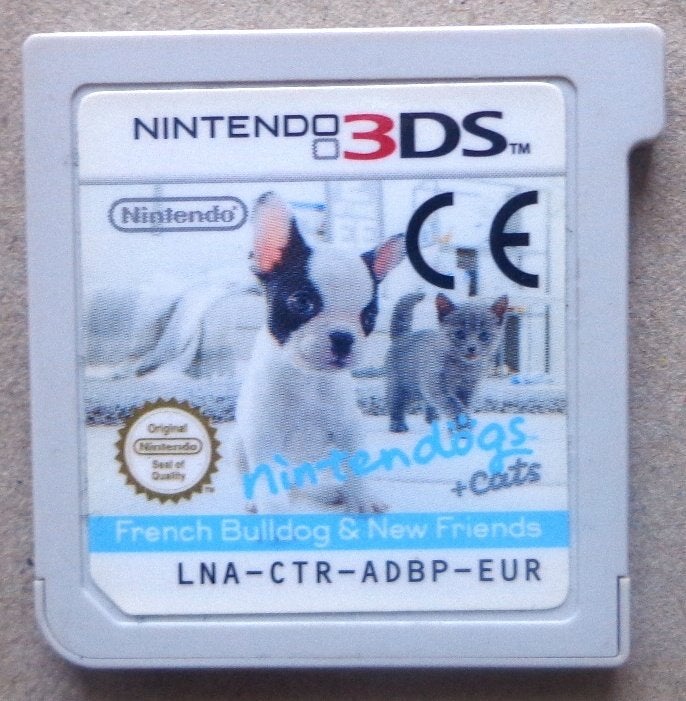 Nintendogs + Cats Franse Bulldog & Nieuwe Vrienden voor 3DS, Gebruikt, 1 speler, Ophalen of Verzenden, Vanaf 3 jaar