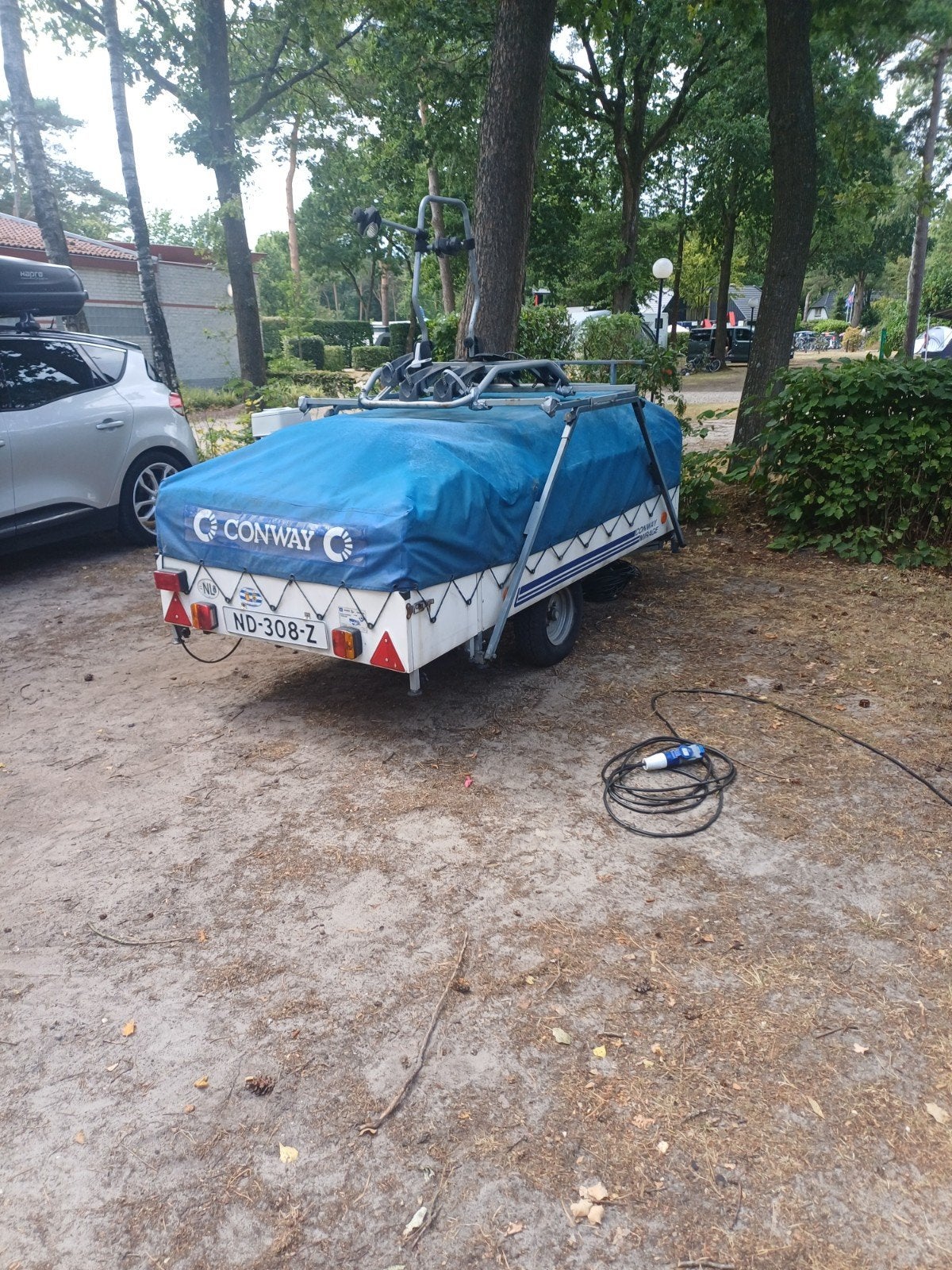 Conway Vouwwagen - Compleet voor uw kampeeravontuur, Caravans en Kamperen, Ophalen, Gebruikt, Tot en met 6